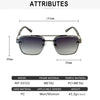 New Sunglasses For Men Luxury Fashion Glasses Sunscreen  Square Sunglasses Women Trendy Vintage Gafas De Sol Hombre Zonnebril Su