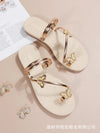 2023 New Butterfly Toe Sandals, Beach Sandals, Occidental Slippers, Chinese Feminis  Wedding Shoes Bride  Womens Shoes