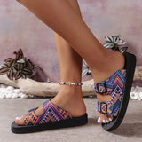 Women Slippers Lightweight Slippers New Mixed Colors Buckle Women Sandals Casual Beach Slippers House Shoes Designer Flat Shoes