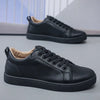 Men's Red Soled Casual Shoes Four Seasons Minimalist Board Shoe Mens Spring and Autumn Genuine Leather Sports Shoes Sneakers