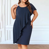 Plus Size Formal Occas Long Dress for Women Clothing Large Size Sexy Skirt Female Evening Party Vestidos Oversized Elegant Dress