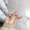Women's Round Frame Myopia Glasses Vintage Transparent Minus Diopter Glasses Unisex Trend Blue Light Blocking Near Sight Eyewear