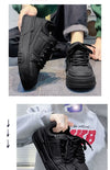 Men's Sneakers Jogging Shoes New Fashion Platform Shoes Men Outdoor Designer Trainers Beathable Running Sneakers Mens Tenis Shoe