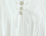 Women Dress 2025 New Fashion Summer Vintage White Lace-Panelled Cotton Dresses for Women Elegance Chic Ladies Midi Dress