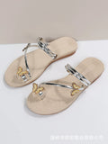 2023 New Butterfly Toe Sandals, Beach Sandals, Occidental Slippers, Chinese Feminis  Wedding Shoes Bride  Womens Shoes