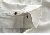 Plus Size 6XL 7XL Men's Casual Cotton Linen Shirt Formal Retro Long Sleeve Soft Loose Shirts Male Oversized Clothing Shirts Tops