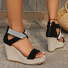 Women High Heels Sandals Women Summer Wedges Platform Fashion Slippers Walking Slides Outdoor Pumps Flip Flops Chaussures Femme