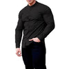 Men's  Casual Shirt Slim Fit Micro-elastic Long Sleeve Comfortable Versatile Stand Collar Tops Camisas  Men Dress Shirt