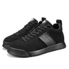 2025 New Shoes for Men Leather Casual Shoe Fashion Lace-up Leisure Striped Flat Shoes for Man Spring Autumn Cool Loafers