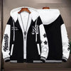 Trendy Spring Autumn Sweatshirt Men's Jacket for Youth Large Size Cool School Uniform Middle School Student Men's Wear Ballpark