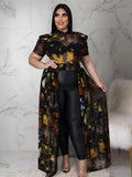 Blouses for Women Fashion 2025 Summer Lady Elegant Chiffon Blouse Plus Size Dress Tops 4xl 5xl Wholesale Bulk Dropshipping