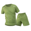 1/2/4 Piece Men's Quick Drying Sports Suit Casual Breathable Short Sleeved T-shirt Pocket Versatile Shorts For Teenagers To Wear