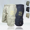 Plus Size Cargo Shorts Men Camo Solid Multi Pocket Summer Outdoor Casual Loose Fit Utility Style Short Pants Hot Item Sale