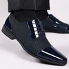 Men Dress Shoes For Men Oxfords PU Leather Shoes Lace Up Formal Black Leather Wedding Party Shoes Casual Luxury Brand Men's 2023