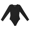 Woman Clothing Women'S Sexy Knitted  Underwear Crew Neck Long Sleeve Leggings Slim Jumpsuit Bodysuit Top Ropa Mujer Juvenil