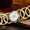 Women Big Brand Original XINEW 6438 Watches Ladies Casual Golden Luxury Quartz Bracelets Watch Relogios Feminino Fashions 2024