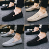 Spring Summer Men Loafers mens Shoes Casual Light Canvas Youth Flat Shoes Breathable Fashion Footwear New On Sale