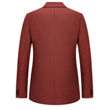 plus Size Men's Fashion Suit 2025 High Quality Slim Fit Solid Color Hipster Casual Coat for Spring Autumn