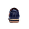 Mens Shoes Hand Sewn Cowhide Leather Shoes Men's Casual Loafers Plus Size 38-48