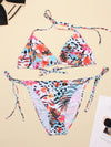 Women's Swimwear 2022 Push Up Bikini Two Pieces Swimsuits Halter Bandage Bathing Suits Sexy Thong Bikini Sets Summer Beach Wear