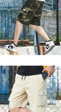 Plus Size Shorts 8XL Summer Cargo Shorts For Men 2024 Fashion Clothing Drawstring Casual Shorts With Multi Pockets