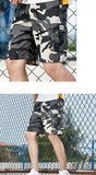 Plus Size Shorts 8XL Summer Cargo Shorts For Men 2024 Fashion Clothing Drawstring Casual Shorts With Multi Pockets