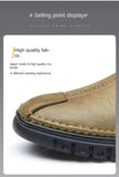 Mens  Shoes Slip on Soft Loafers Non Slip Breathable Driving Flats Spring Walking Office Work Shoes Mocassin Homme