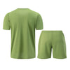 1/2/4 Piece Men's Quick Drying Sports Suit Casual Breathable Short Sleeved T-shirt Pocket Versatile Shorts For Teenagers To Wear