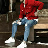 Hip-hop Men's Denim Jackets Streetwear Casual Cotton Classic Slim Jeans Coat Male Brand Clothes Cowboy Jacket Ropa Para Hombre