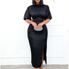 Long Dress Women Party Pleated Bandage Elegant Evening High Waist Summer Dresses Prom Formal Green Bodycon Maxi Work Vestidos