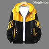 Trendy Spring Autumn Sweatshirt Men's Jacket for Youth Large Size Cool School Uniform Middle School Student Men's Wear Ballpark