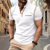 New Summer Men's Short - sleeved Polo Shirts: Casual, Sporty and Quick - drying Men's Tops