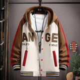 Trendy Spring Autumn Sweatshirt Men's Jacket for Youth Large Size Cool School Uniform Middle School Student Men's Wear Ballpark