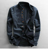 Plus Size 6XL 7XL Men's Casual Cotton Linen Shirt Formal Retro Long Sleeve Soft Loose Shirts Male Oversized Clothing Shirts Tops