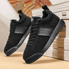 2025 New Shoes for Men Leather Casual Shoe Fashion Lace-up Leisure Striped Flat Shoes for Man Spring Autumn Cool Loafers