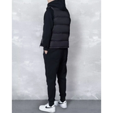 Casual Suit Men's Autumn New Style Loose Plus Size Trend Sweaters and Trousers Sports Casual Three-piece Set