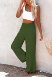Plus Size 3XL 2019 Summer New Hot Cotton Linen Women Wide Legs Pants Solid Casual High Waist Button Trousers Female Loose Pants