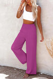 Plus Size 3XL 2019 Summer New Hot Cotton Linen Women Wide Legs Pants Solid Casual High Waist Button Trousers Female Loose Pants